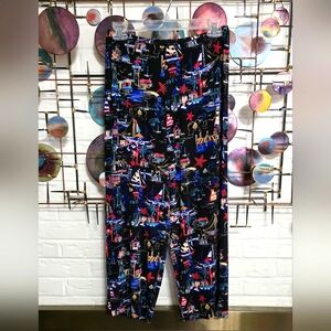 CHICO'S | Colorful Graphic Womens Pants
